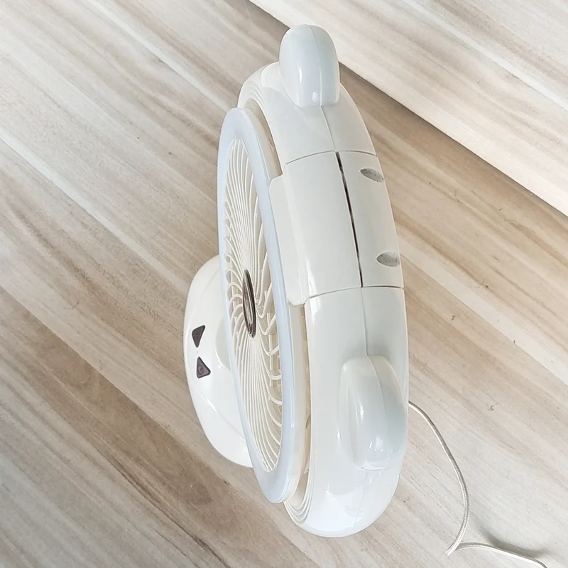 Portable Cartoon Rechargable Fan with light