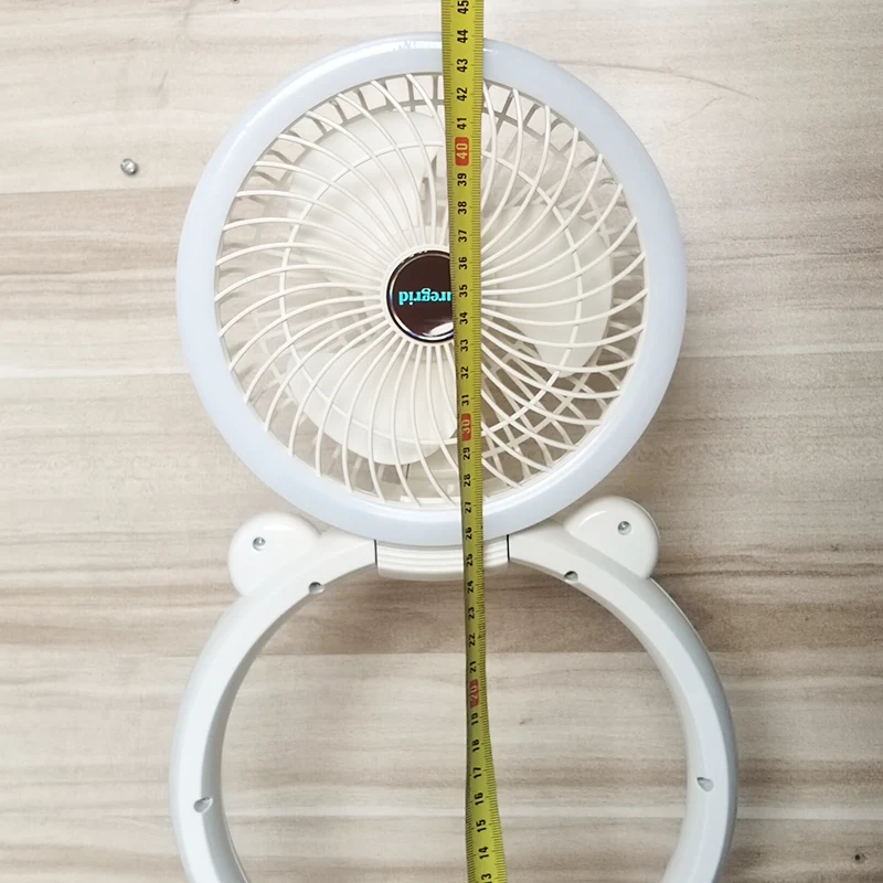 Portable Cartoon Rechargable Fan with light
